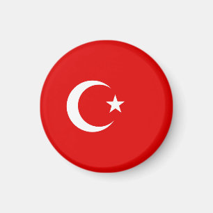Turkse vlag magneet