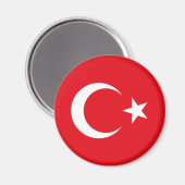 turkse vlag magneet (Voorkant / Achterkant)