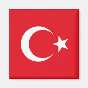 Turkse vlag magneet
