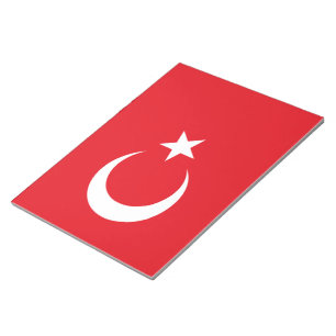 Turkse vlag notitieblok