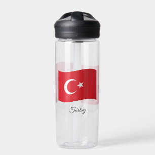 Turkse vlag, Patriottisch Turkije Waterfles