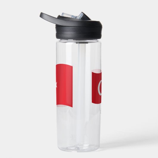 Turkse vlag, Patriottisch Turkije Waterfles (Rechts)