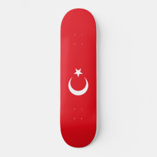 Turkse vlag persoonlijk skateboard