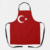 Turkse vlag schort (Voorkant)