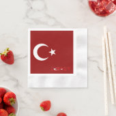 Turkse vlag servet (Insitu)