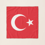 Turkse vlag sjaal<br><div class="desc">Turkije - vlag Scarf</div>