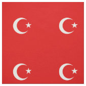 Turkse vlag stof (Swatch)