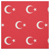Turkse vlag stof (Swatch)