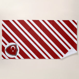 Turkse vlag strandlaken