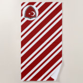 Turkse vlag strandlaken (Voorkant)