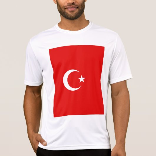 Turkse vlag t-shirt (Voorkant)