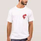 Turkse vlag t-shirt (Voorkant)