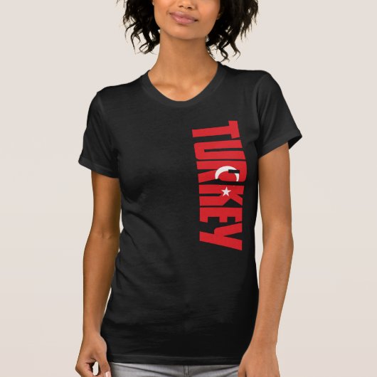 Turkse vlag t-shirt (Voorkant)