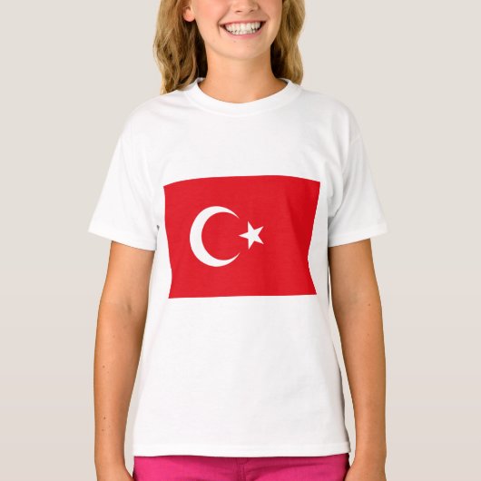 Turkse vlag t-shirt (Voorkant)