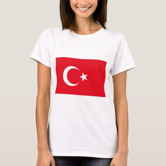 Turkse vlag t-shirt (Voorkant)