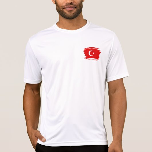 Turkse vlag t-shirt (Voorkant)