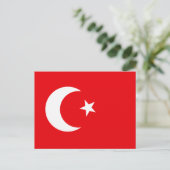 Turkse vlag T-shirts en cadeaus Briefkaart (Staand voorkant)