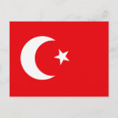 Turkse vlag T-shirts en cadeaus Briefkaart (Voorkant)