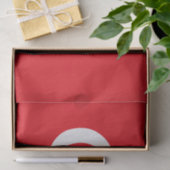 Turkse vlag tissuepapier (Geschenk)