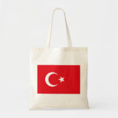 Turkse vlag tote bag (Voorkant)