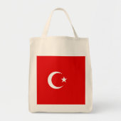Turkse vlag tote bag (Voorkant)