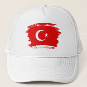 Turkse vlag trucker pet (Voorkant)