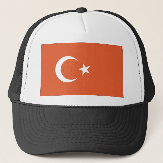 Turkse vlag trucker pet (Voorkant)