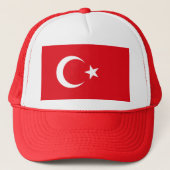 Turkse vlag trucker pet (Voorkant)