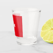 Turkse vlag (Turkije) Shot Glas (Rechts)