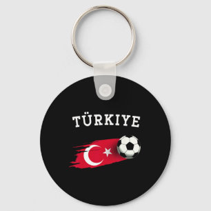 Turkse Vlag Turkije Vlag Turkse Voetbal Turkse Vo Sleutelhanger