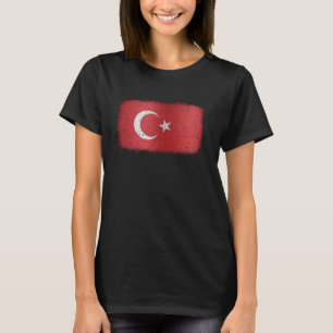 Turkse vlag Türkiye Trots Turks patriottisch T-shirt