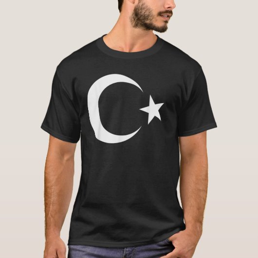 Turkse vlag van Ataturk T-shirt (Voorkant)