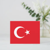 Turkse vlag, Vlag van Turkije Briefkaart (Staand voorkant)
