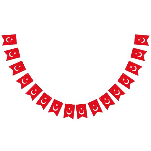 Turkse vlag vlaggetjes (Alle)