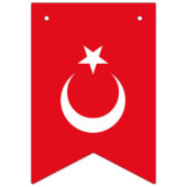 Turkse vlag vlaggetjes (Tweede vlag)