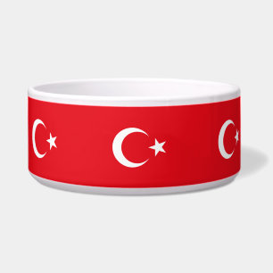 Turkse vlag voerbakje