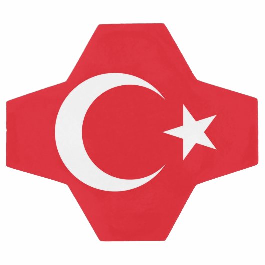 Turkse vlag voetbal (Enkel)