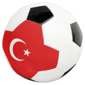Turkse vlag voetbal (Drie kwart)