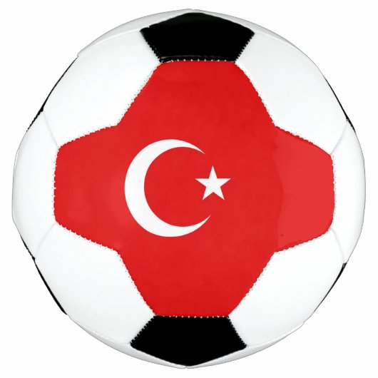 Turkse vlag voetbal (Voorkant)