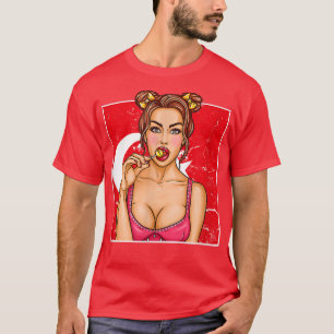 Turkse vlag voor meisjes voor vrouwelijke Turken T-shirt