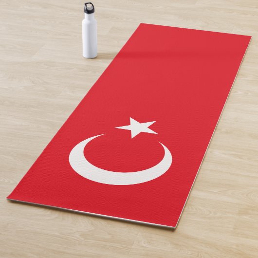 Turkse vlag yogamat (In situ)