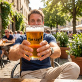 Turkse voetballer glas