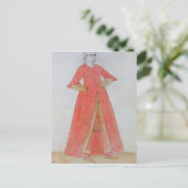 Turkse vrouw briefkaart (Staand voorkant)