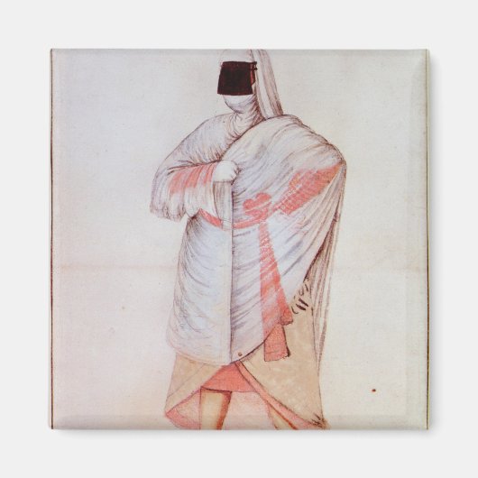 Turkse vrouw magneet (Voorkant)