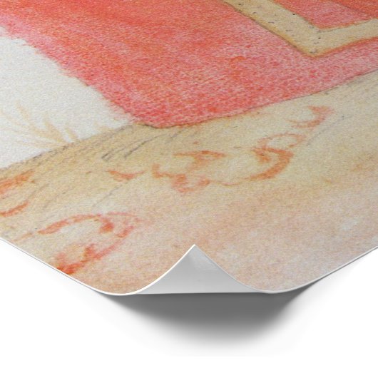 Turkse vrouw poster (Hoek)