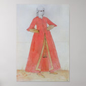 Turkse vrouw poster (Voorkant)