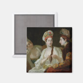 Turkse vrouwen magneet (Voorkant / Achterkant)