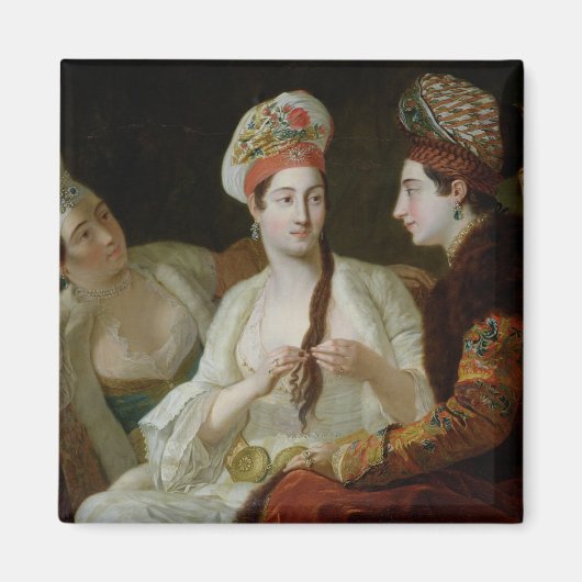 Turkse vrouwen magneet (Voorkant)