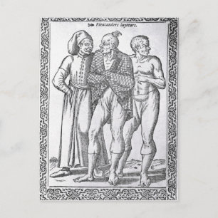 Turkse Worstelaars Briefkaart