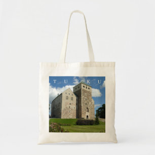 Turku Castle uitzicht canvas tas
